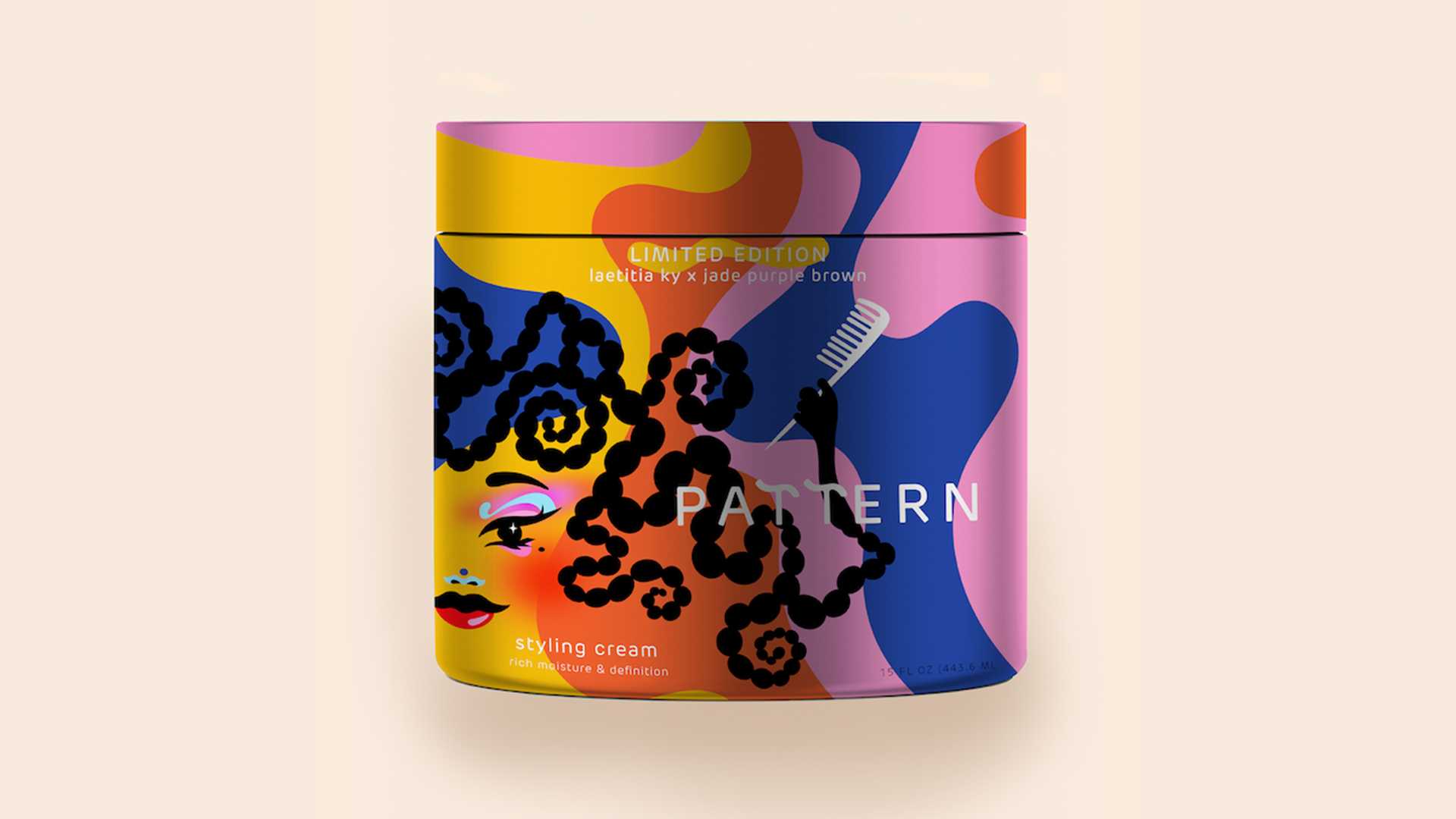 A Live collaboration brief set by Chillcreate studio to reimagine Pattern Beauty's styling cream with Jade Purple Brown, Laetitia Ky and Leyla Ghoumrassi's style. Social media promo video featured on Instagram @soularvisual