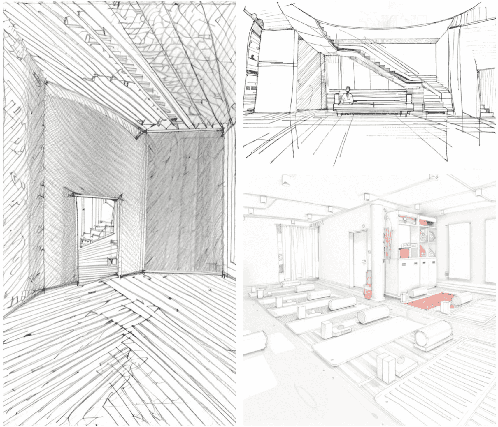 Interior Concept Sketches