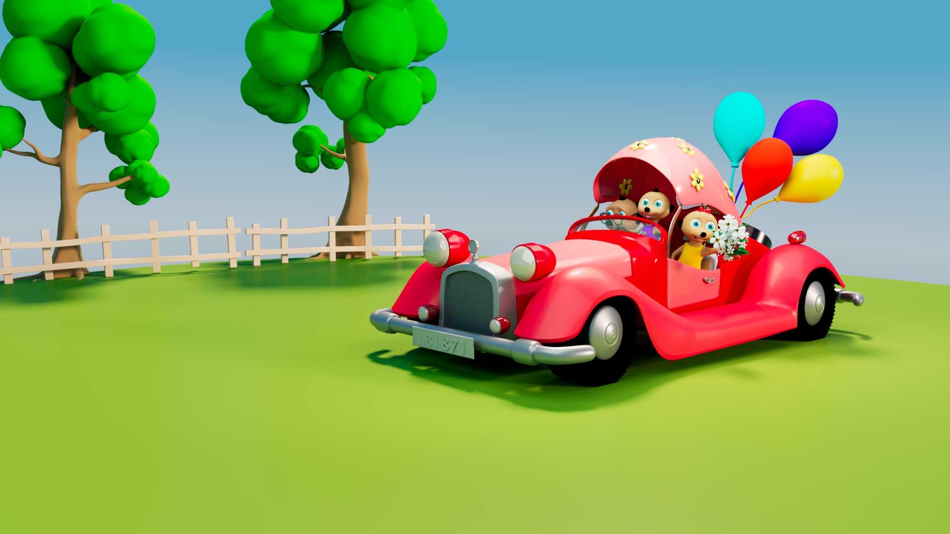 Cartoonish Summer Car