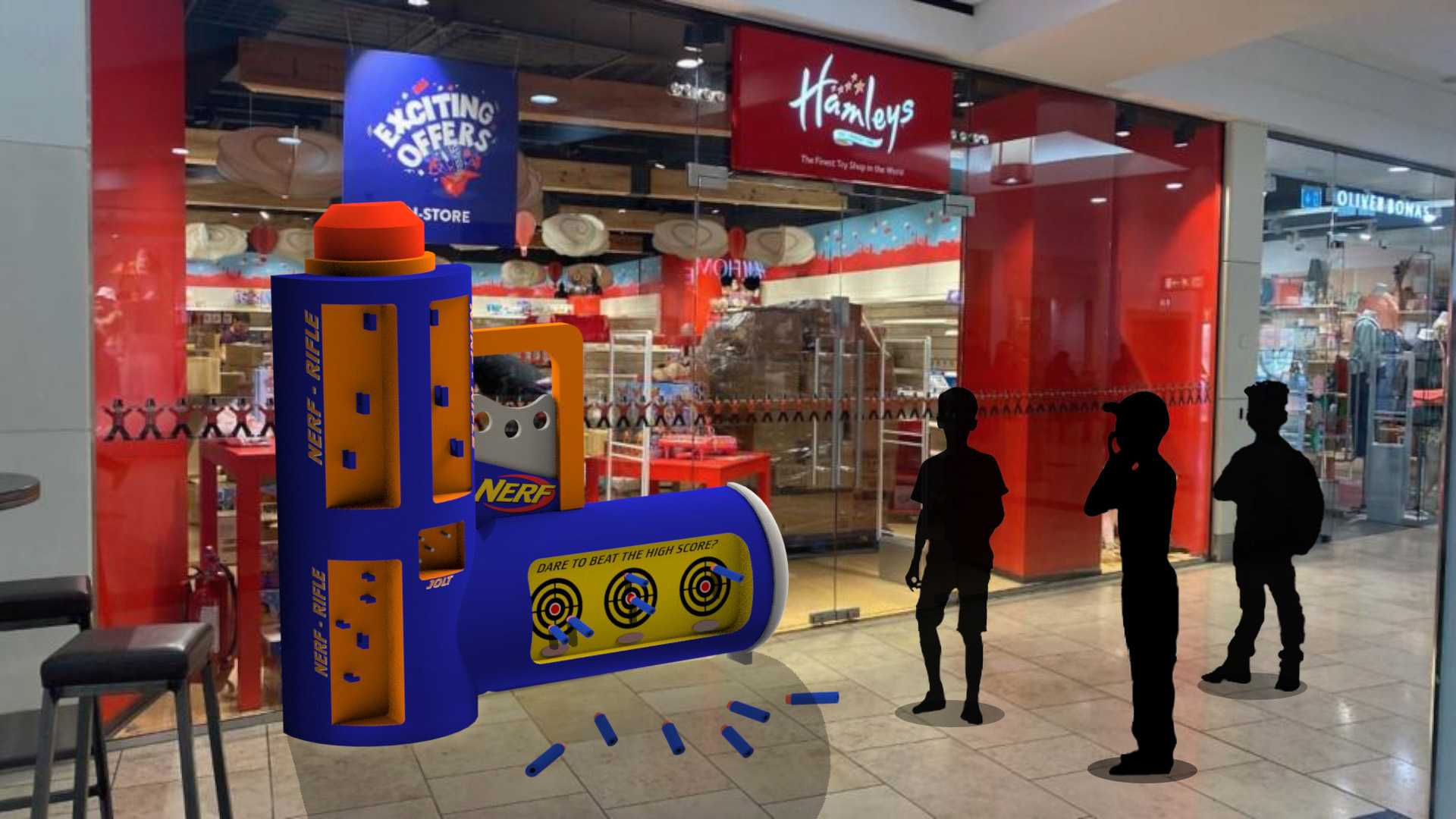 Nerf Pop-up Stand, POPAI Award