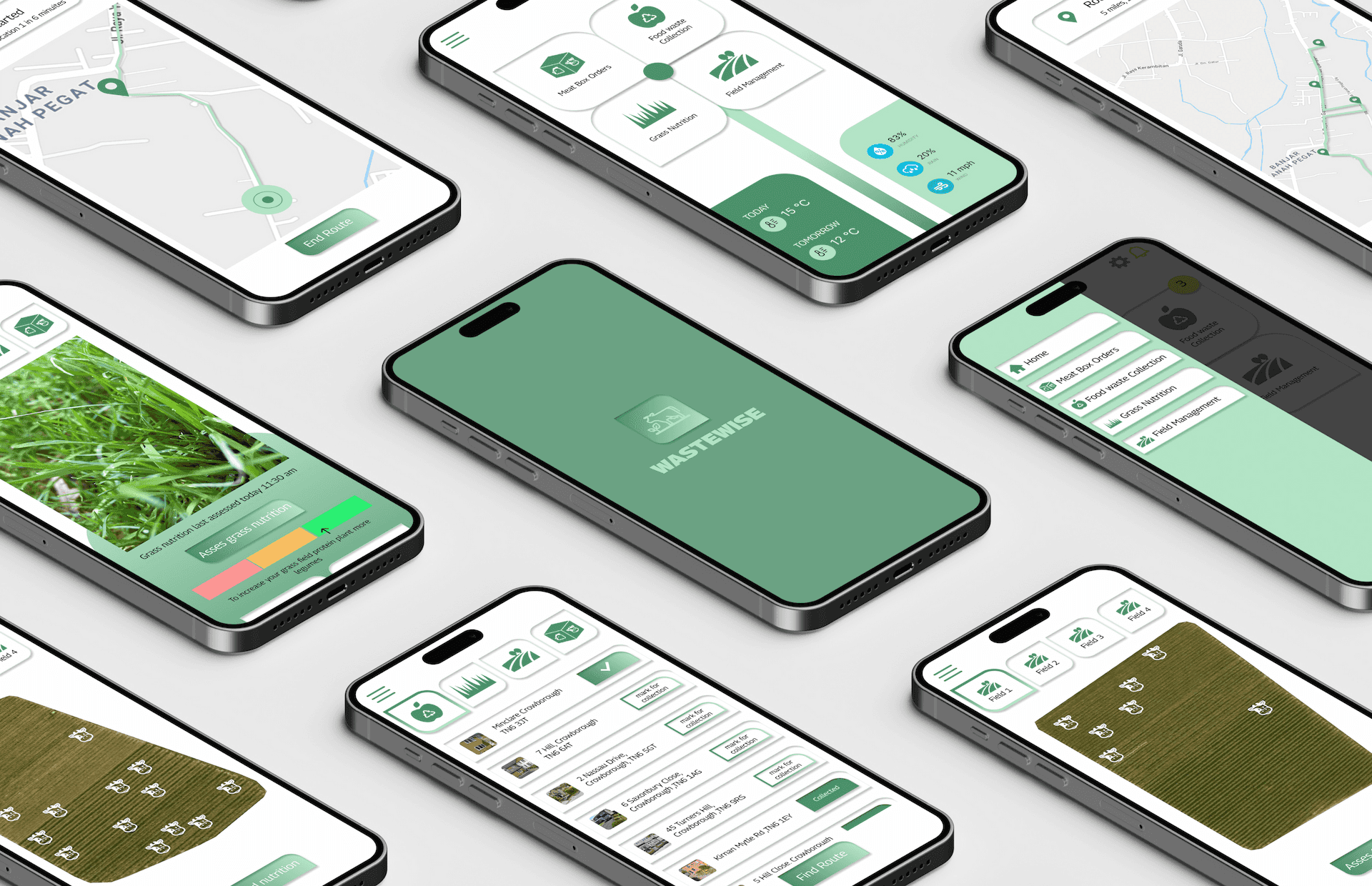 Waste Wise is an application designed to reduce food waste in landfill and to limit the amount of unsustainable meat consumed. The application is designed for households to help local meat producers, and vice versa.