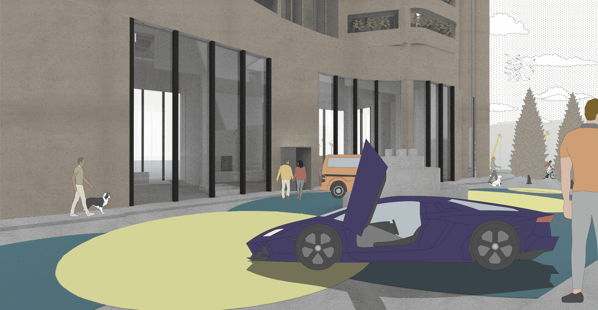 Entrance Render