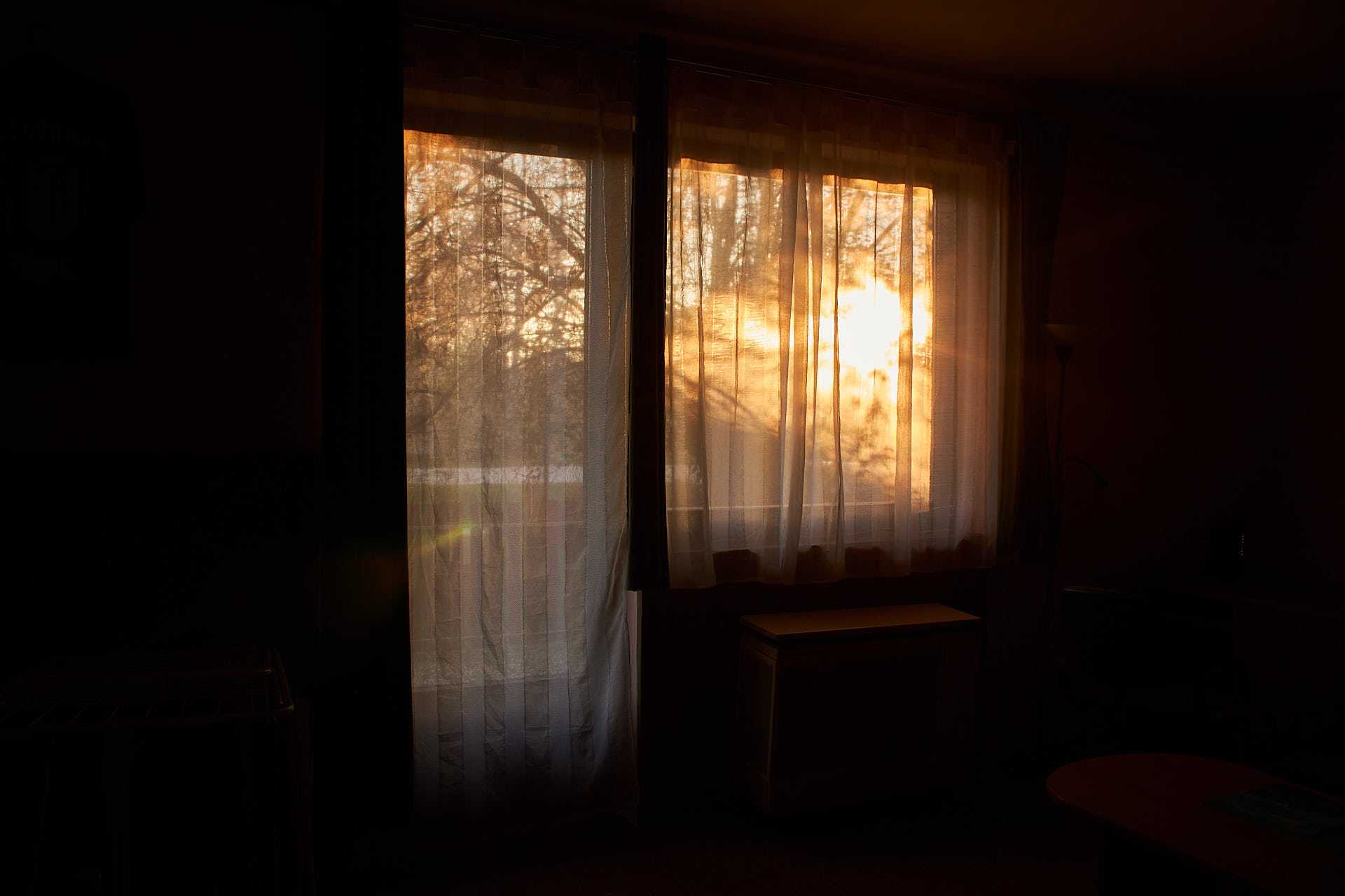 Sunset in Window